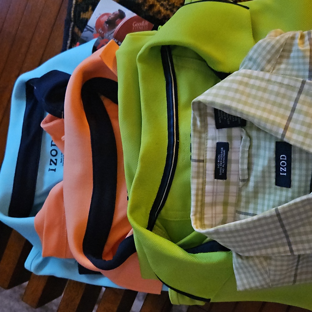 Izod Collection Of 4 Shirts